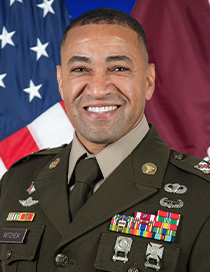 Command Sergeant Major Duriel Mitchem, Senior Enlisted Leader photo